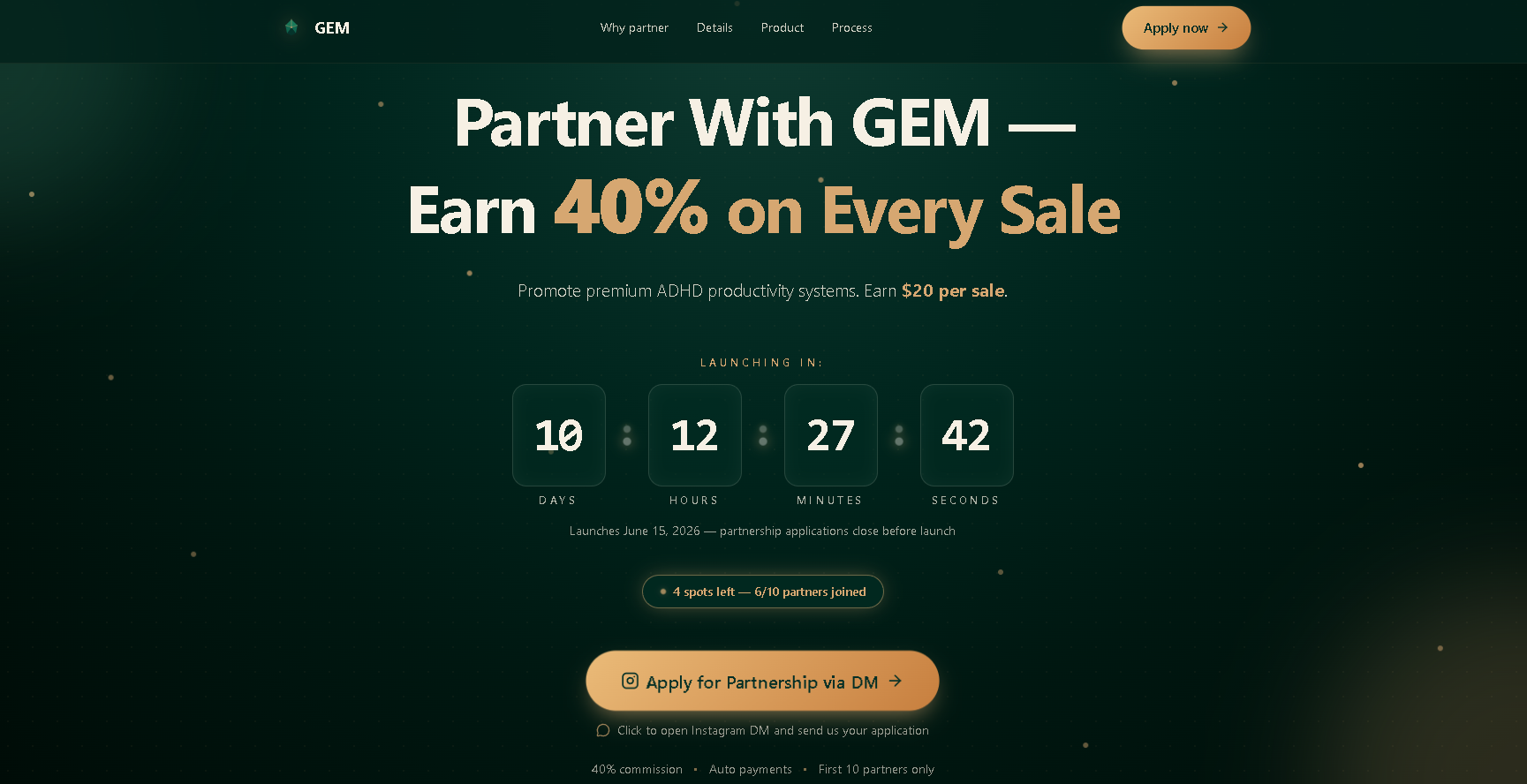 GEM website
